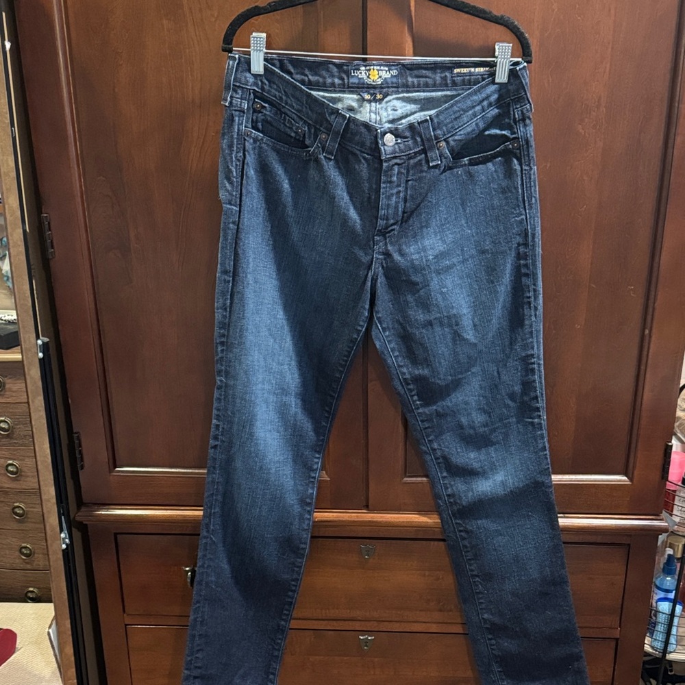 Lucky Jeans Women's Dark Blue Jeans